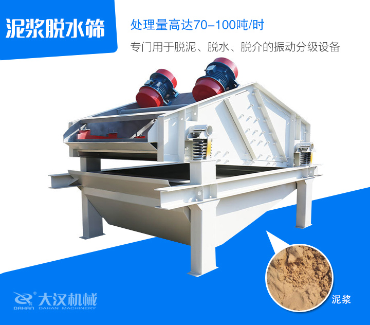 專門用于脫泥、脫水、脫介的振動(dòng)分級設(shè)備