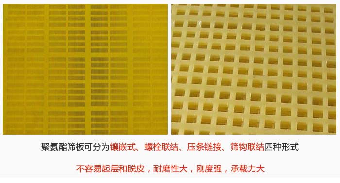 聚氨酯篩板的結(jié)構形式和作用